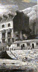 Warm Baths with Pelham Cottage behind 1824